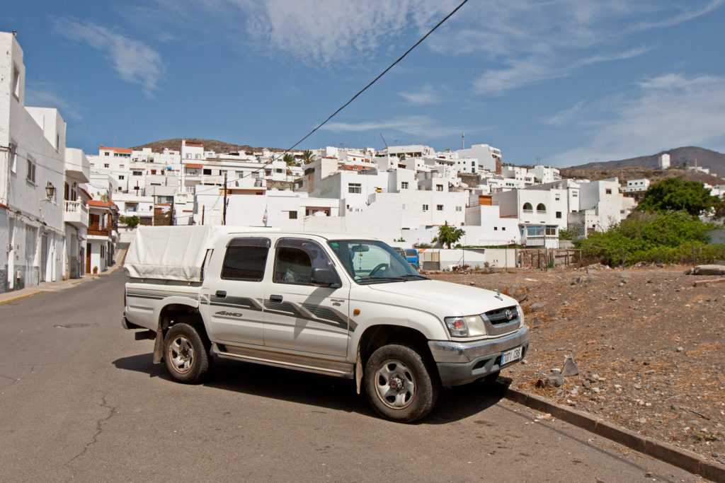 Toyota Hilux Gran Canaria Agaete Wyspy Kanaryjskie