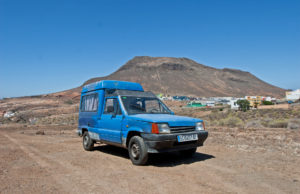 Coches antiguos de Gran Canaria Seat Terra Trans Gran Canaria Galdar