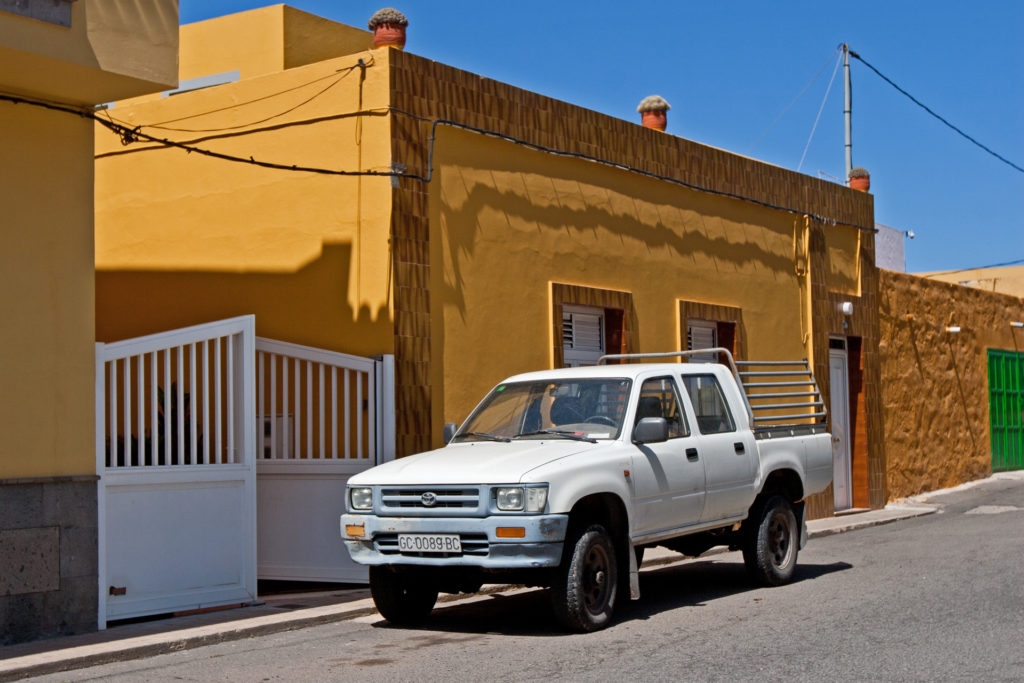 Toyota Hilux Galdar Gran Canaria Wyspy Kanaryjskie