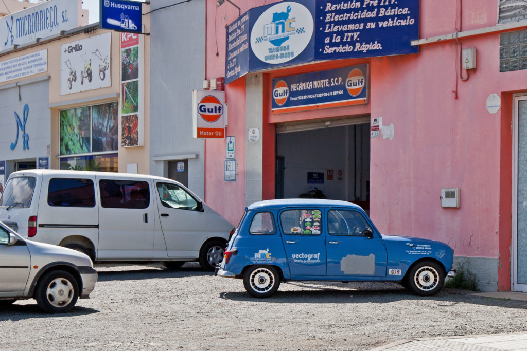 Renault 4 Galdar Gran Canaria Wyspy Kanaryjskie