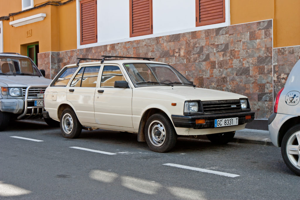 Toyota Starlet P60 kombi estate break Galdar Gran Canaria Wyspy Kanaryjskie