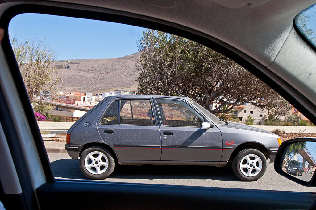 Peugeot 205 Galdar Gran Canaria Wyspy Kanaryjskie