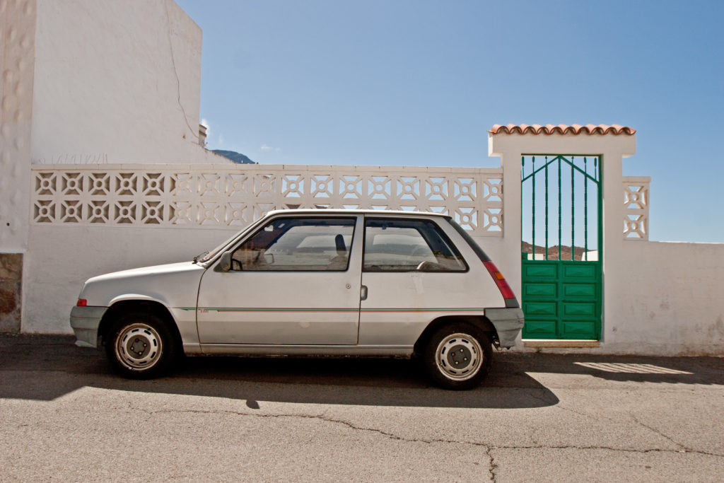 Renault Super 5 Agaete Gran Canaria Wyspy Kanaryjskie