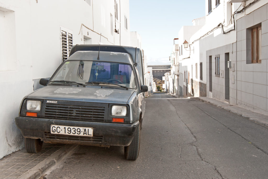 Renault Express Agaete Gran Canaria Wyspy Kanaryjskie