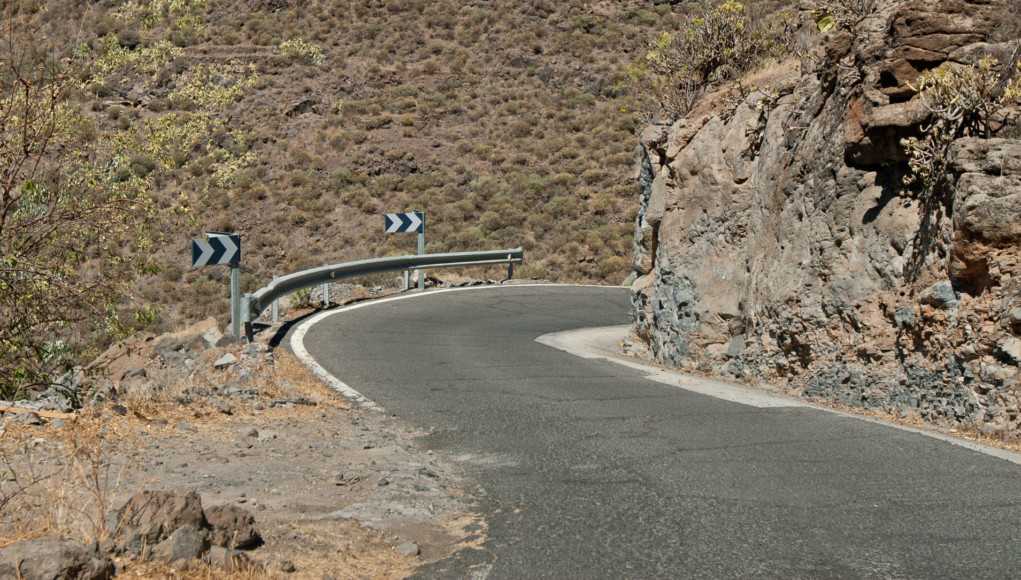 Roadtrip Gran Canaria Wyspy Kanaryjskie GC-606 górska jazda