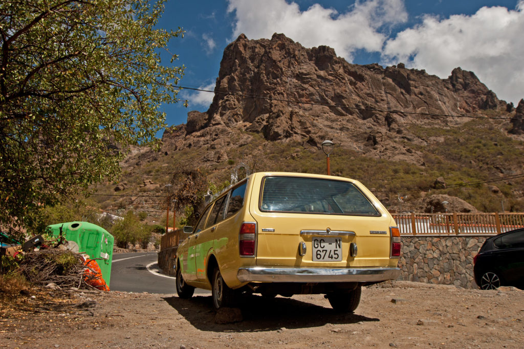 Gran Canaria Wyspy Kanaryjskie Datsun Nissan Sunny