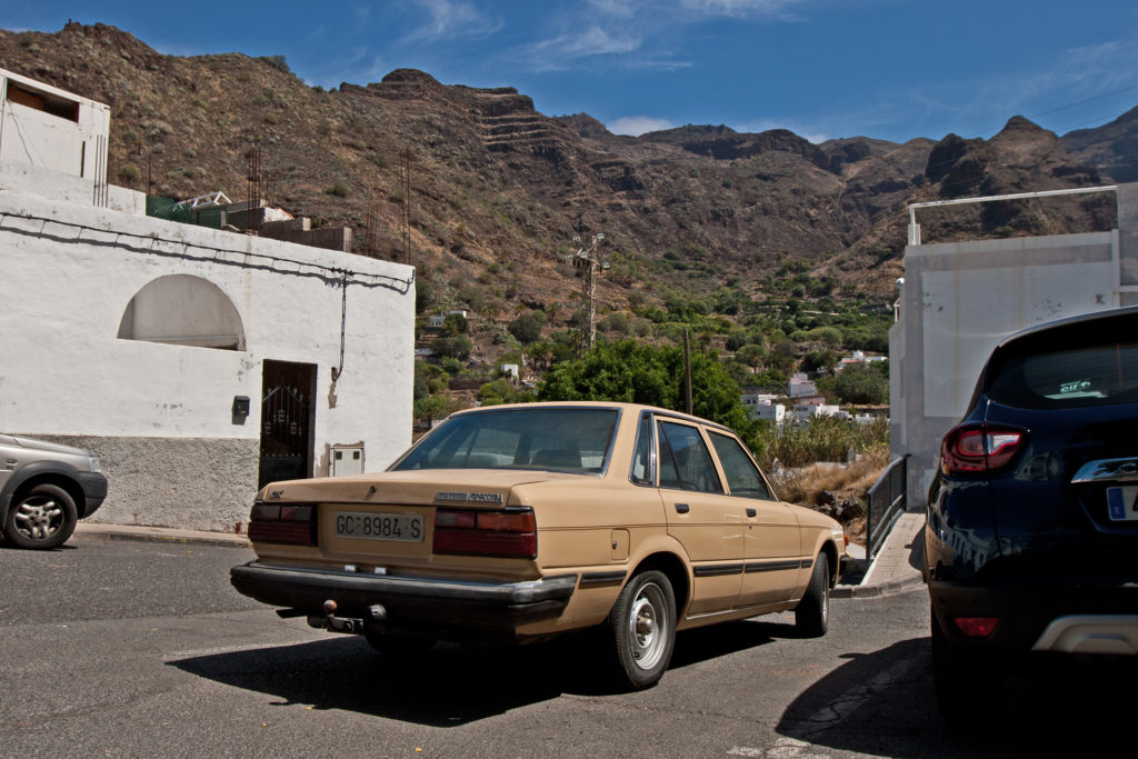 Wyspy Kanaryjskie Gran Canaria Toyota Cressida Valle de Agaete