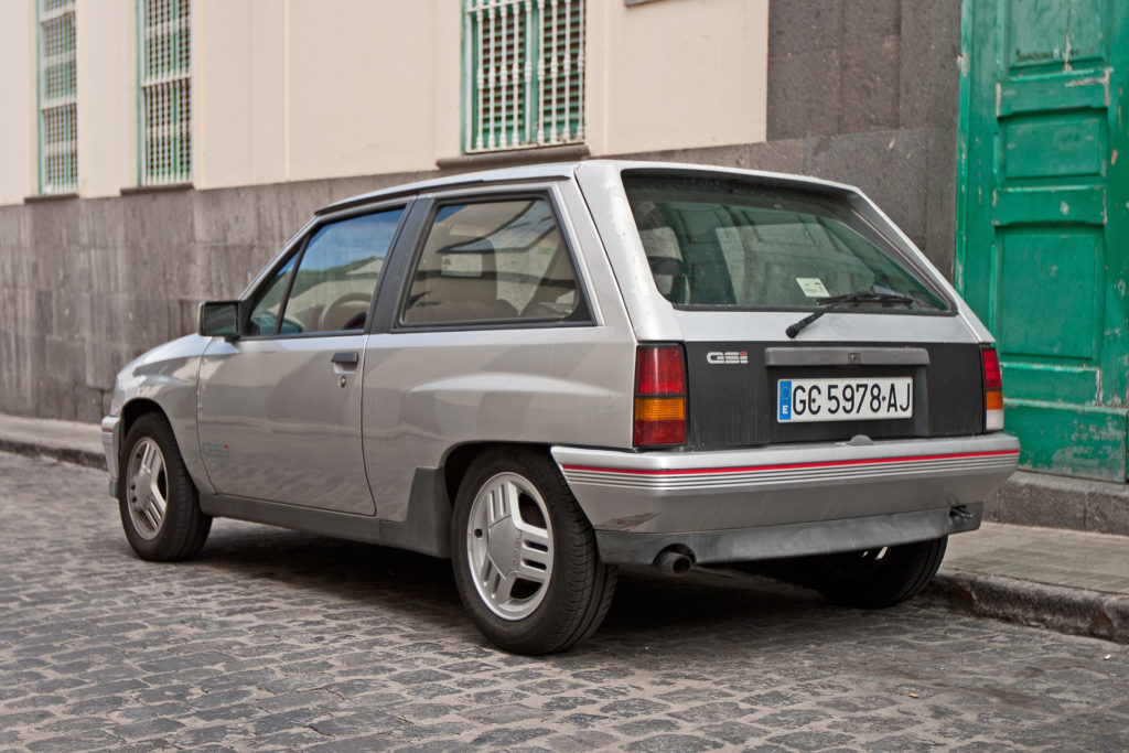 Wyspy Kanaryjskie Gran Canaria Las Palmas Opel Corsa A GSi