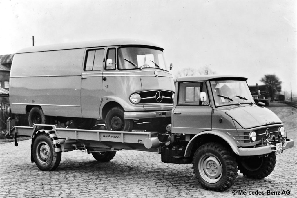 Mercedes Unimog Ruthmann