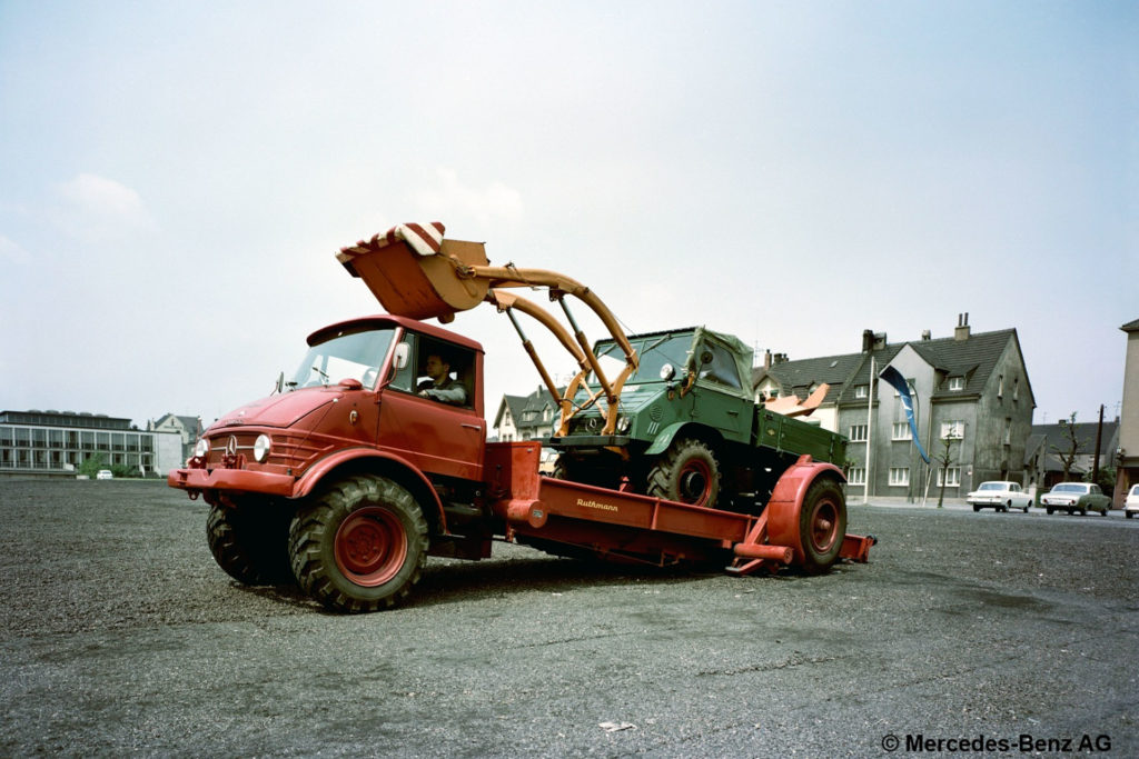 Mercedes Unimog Ruthmann