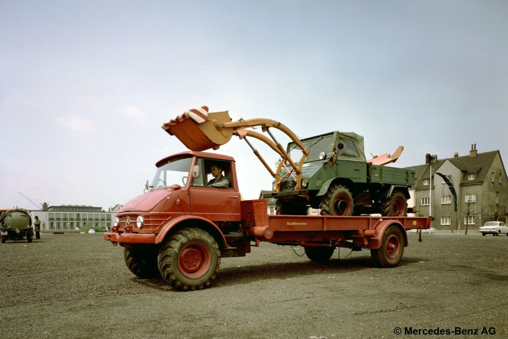 Mercedes Unimog Ruthmann