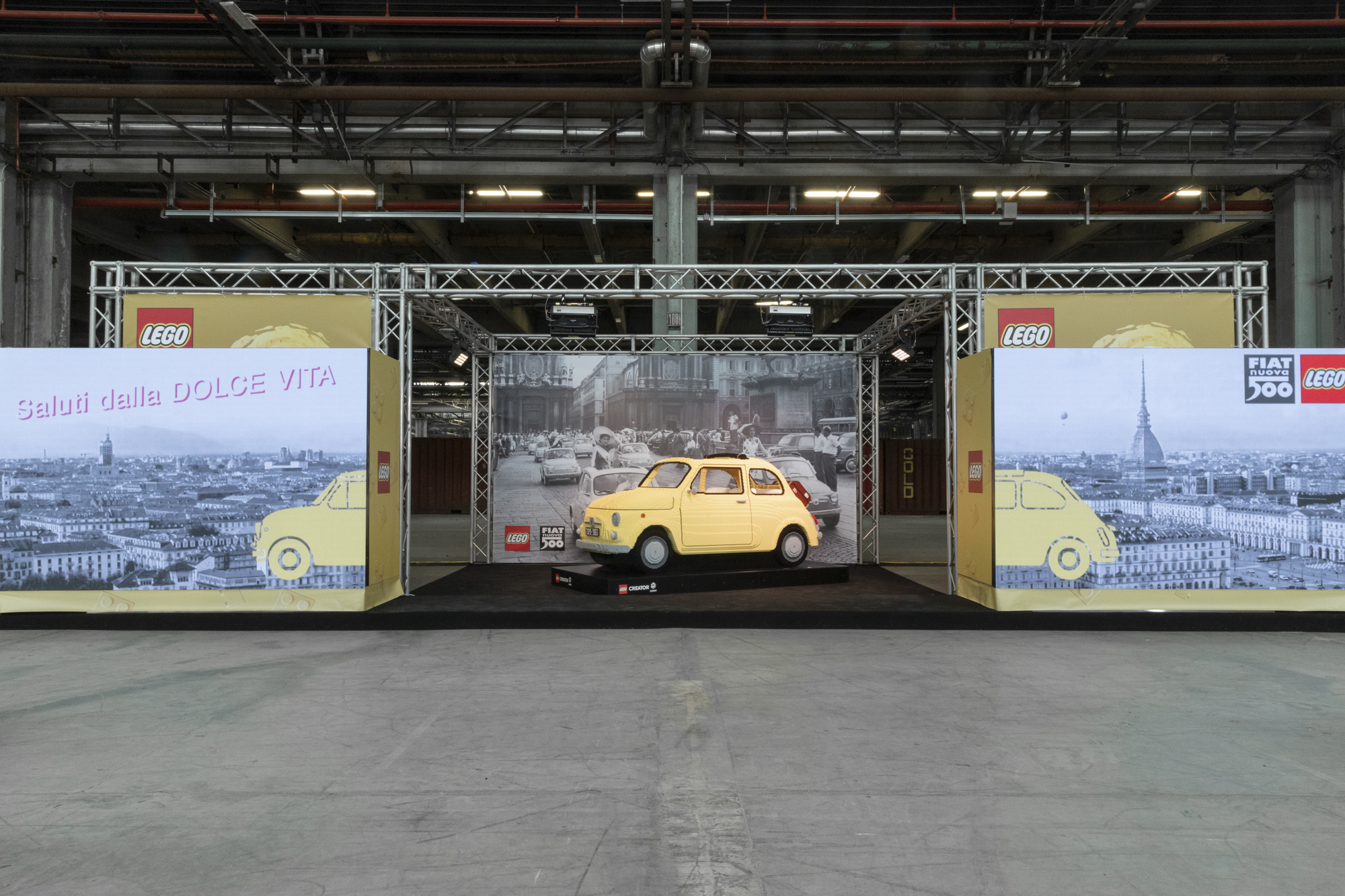 Fiat 500 Lego