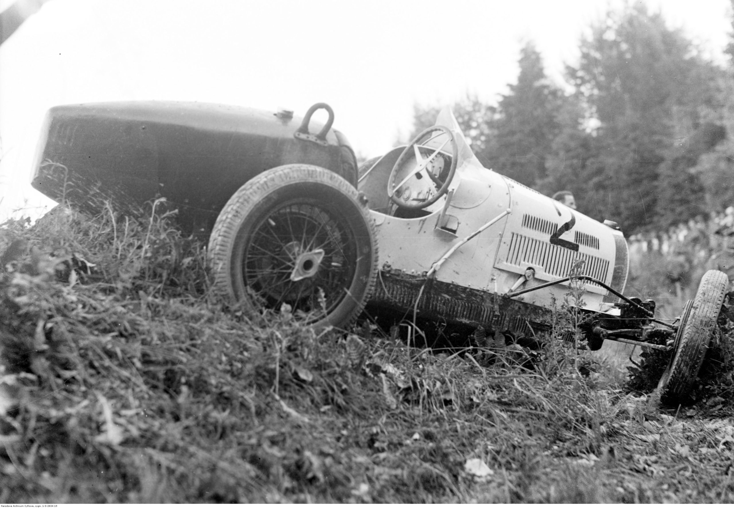 Bugatti wypadek