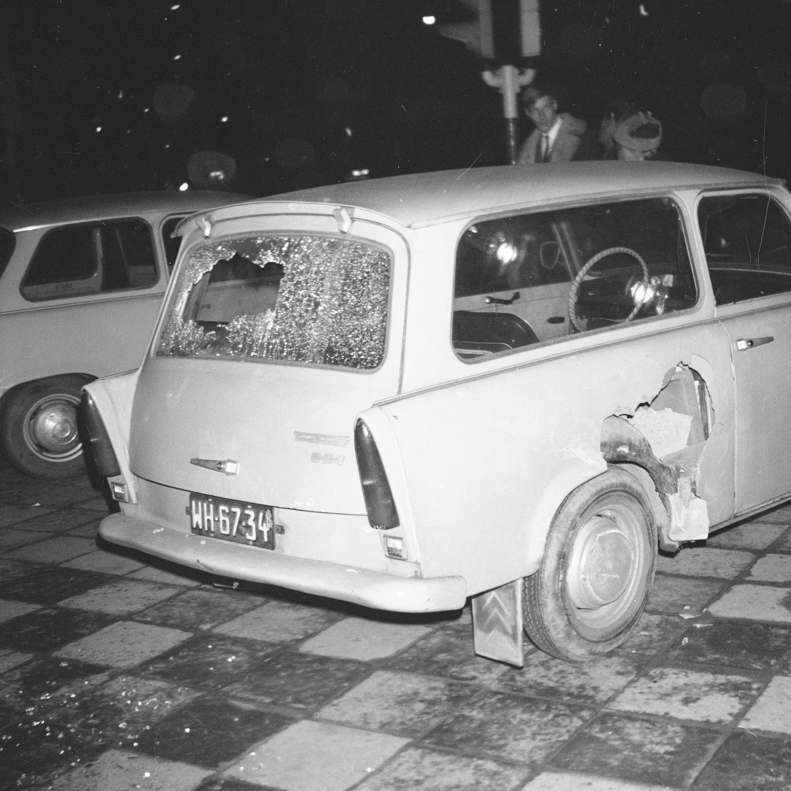 Trabant 601 stłuczka