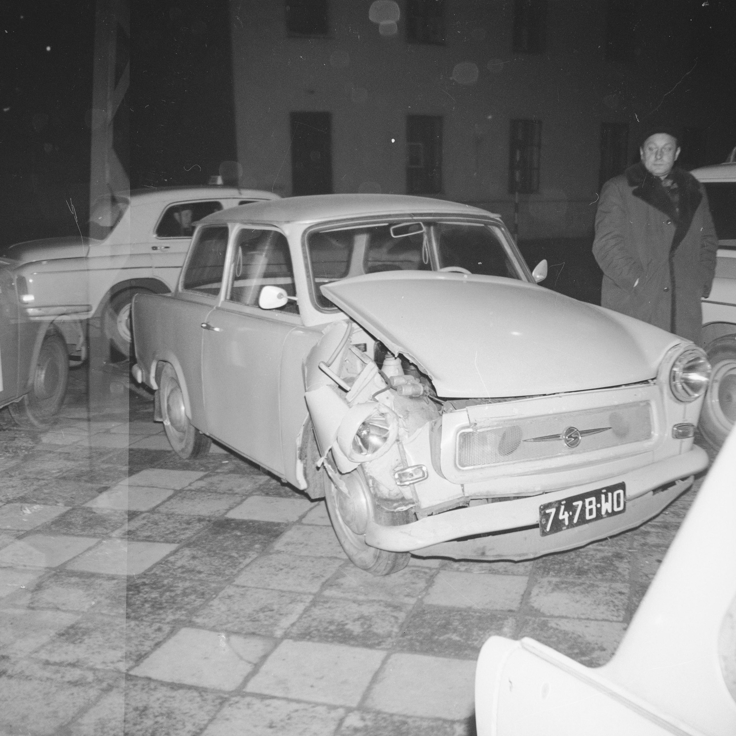 Trabant 601 stłuczka