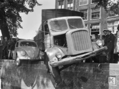 Karambolage po niderlandzku, część 1 VW Gartbus, Henschel wypadek