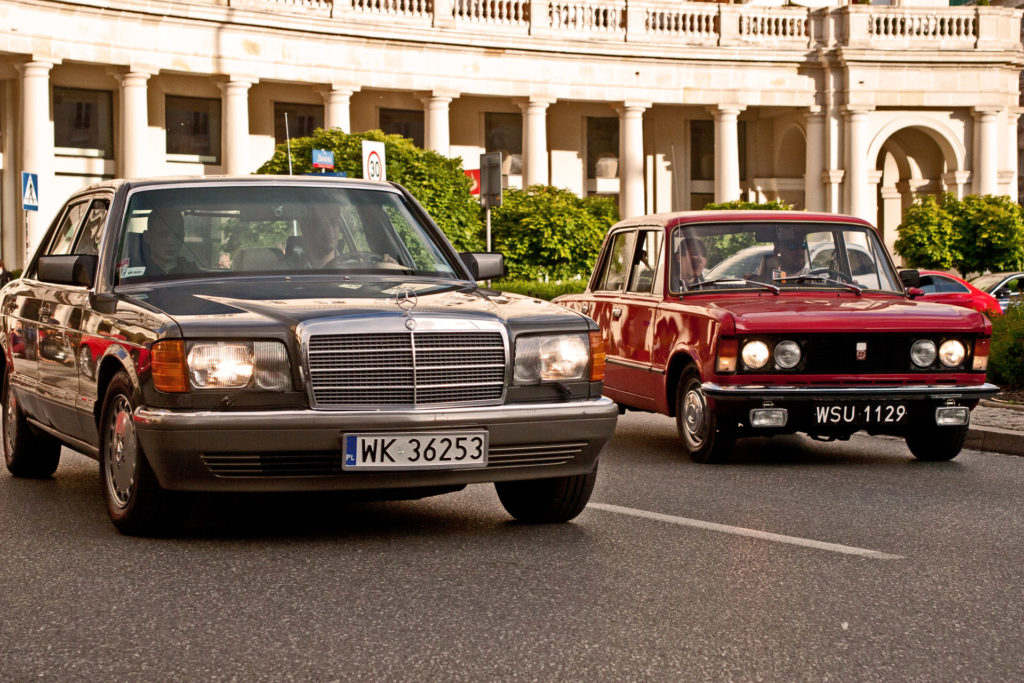 youngtimer warsaw fotospot