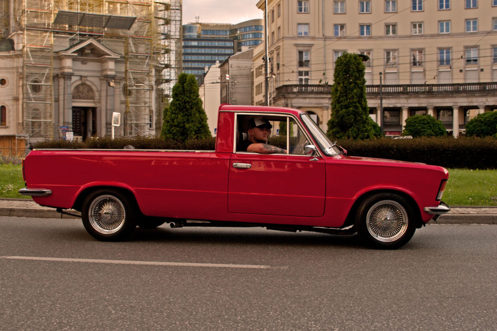 youngtimer warsaw fotospot