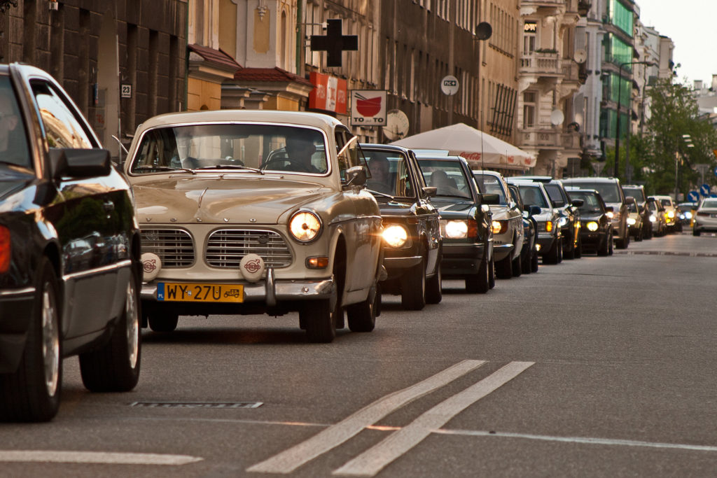 youngtimer warsaw fotospot