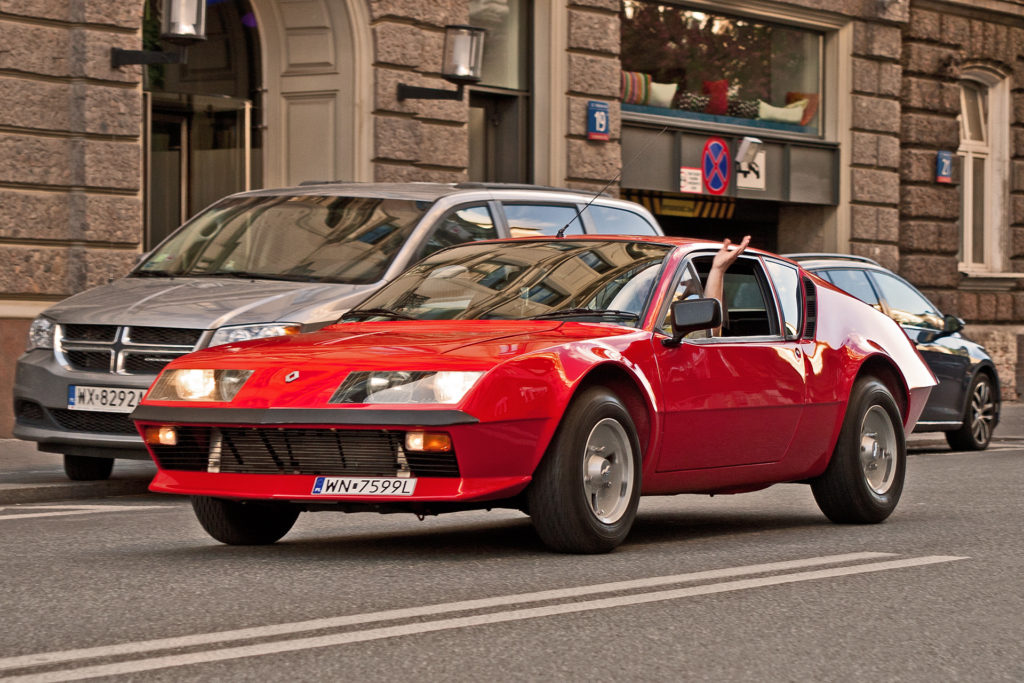 youngtimer warsaw fotospot