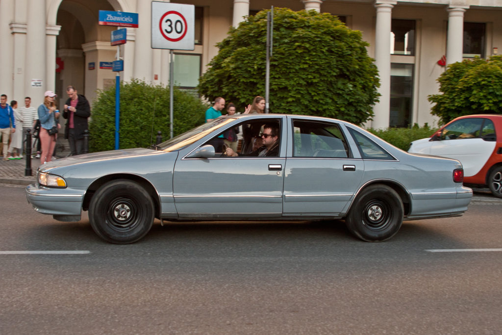 youngtimer warsaw fotospot