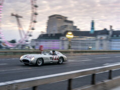 Ostatnia jazda Mercedes 300 SLR
